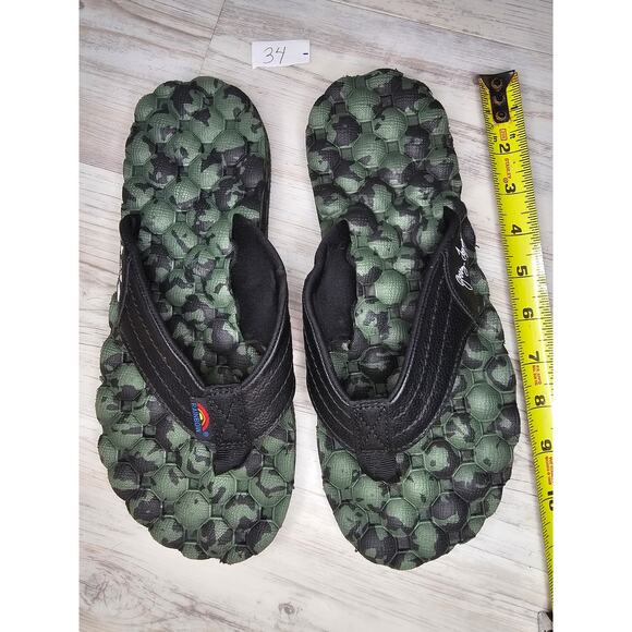 Rainbow Other - Rainbow Sandals collab Gerry Lopez Camo FlipFlops Men’s SzM9 Limited Edition